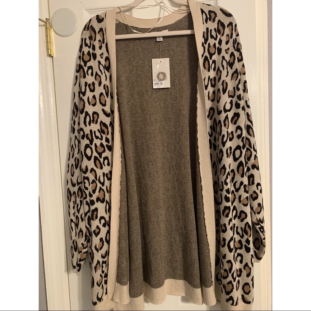 Leopard Cardigan